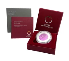 25 Euro Austria 2012 Silver Niobium Bionics HGH