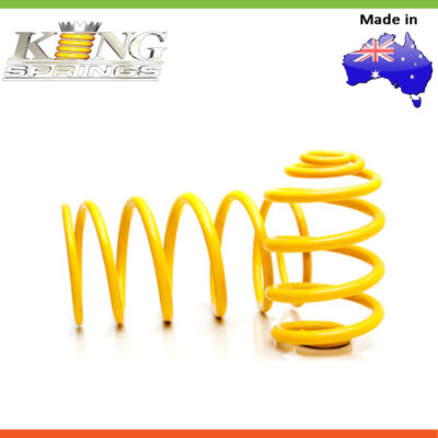 2x King Springs SUPER LOW COIL SPRINGS For HOLDEN COMMODORE VF 8CYL - UTE-REAR