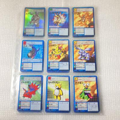 【CD-1〜7 】デジモンカード 1999【oka】 Digimon Card Old Digital Monster Card Booster 2 Adultset Oka