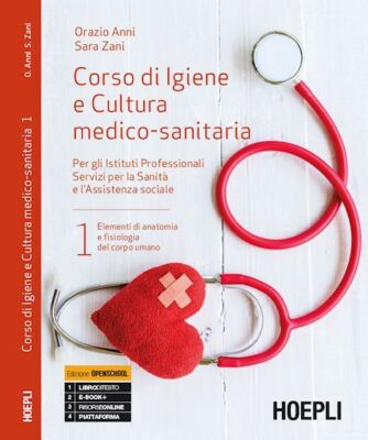 CORSO DI IGIENE E CULTURA MEDICO-SANITARIA. VOLUME 1 + VOLUME 2  - ANNI ORAZIO,