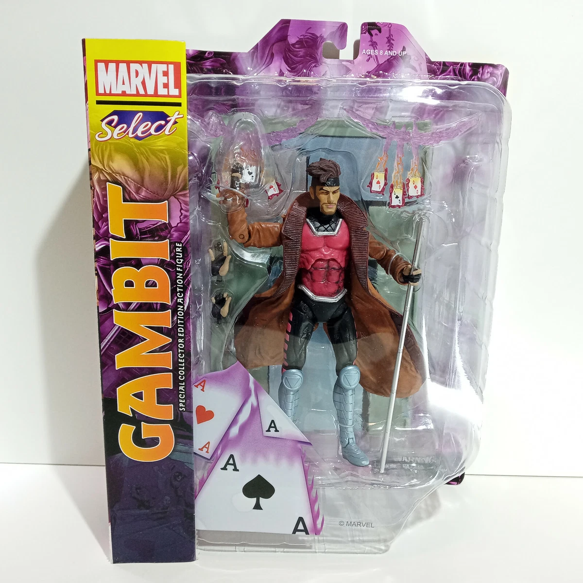 DIAMOND SELECT Marvel Select Action Figure Gambit 18 cm eBay