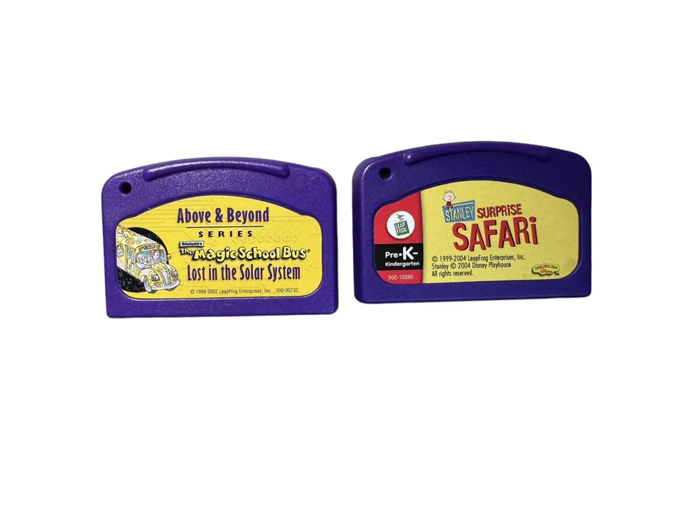 LeapFrog Lot of 11 LeapPad Games PreK-2nd Dora, Shrek, Sponge Bob, Scooby Doo - Image 2 of 4