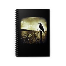 Crow Spiral Notebook