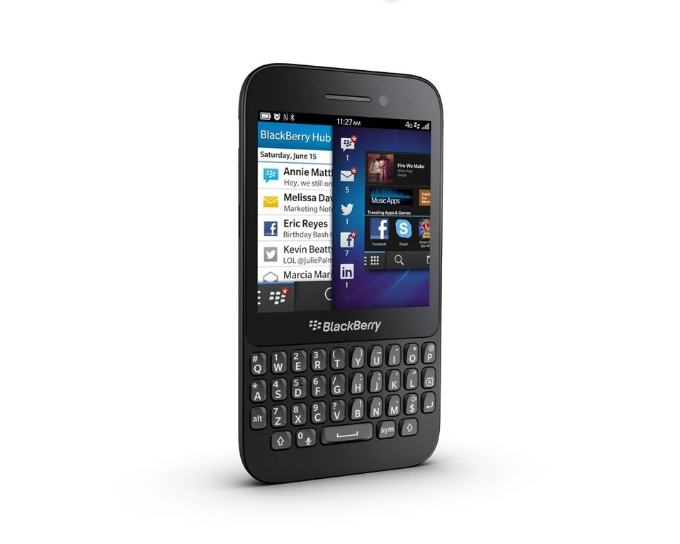 BlackBerry Q5 Original 4G LTE 8GB ROM QWERTY Keyboard BlackBerryOS Smartphone - Image 4 of 4