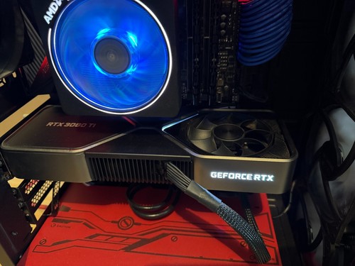 Geforce RTX 3080 Ti 12GB GDDR6X PCI Express 4.0 Graphics Card Titanium and Black - Picture 16 of 16