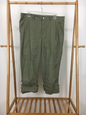 VTG Ralph Lauren Women's Adjustable Leg Utility Cropped Pants Size 14