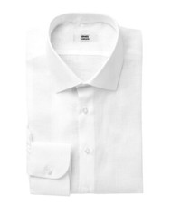 Camicia uomo Bianca | Regular/Slim | Collo Francese | Lino | PERSONALIZZABILE