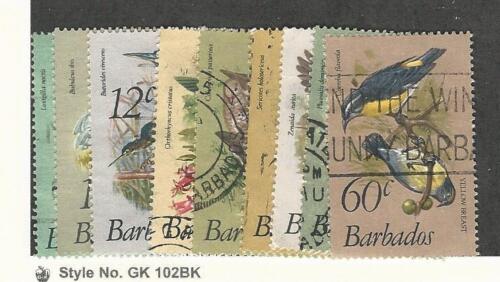 Barbados, Postage Stamp, #479//672 (9 Different) Used, 1979-81 Birds - Picture 1 of 1