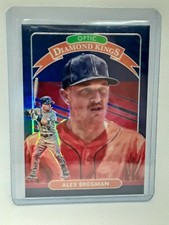 Alex Bregman 2020 Donruss Optic Baseball FOTL BLUE PANDORA 28/99 Houston Astros