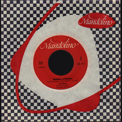   7'' 1963 WOLFGANG ROLOFF Ronny ROLF SIMSON Babalu O Babalu - Mandolino 512 NM  