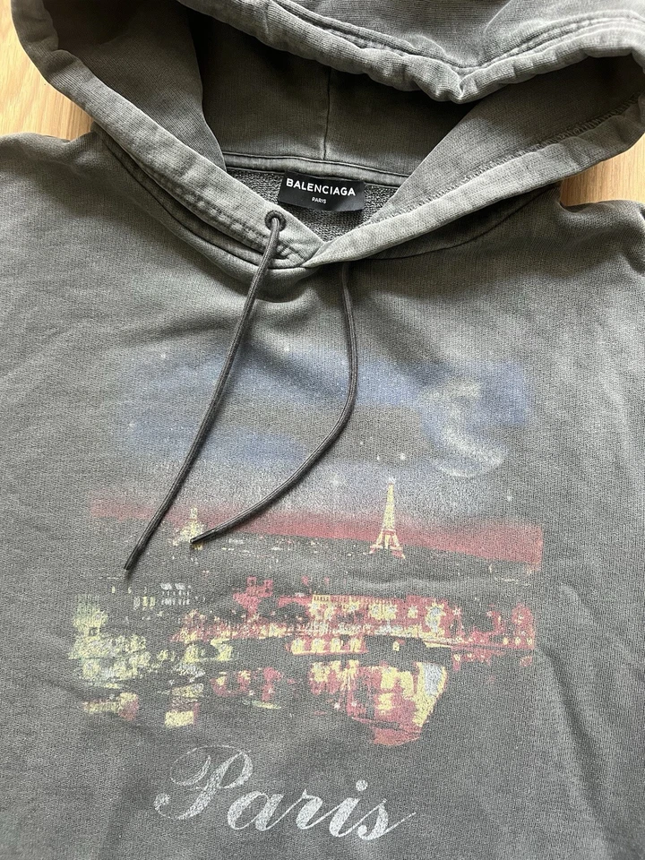 Sudadera con capucha Balenciaga Paris Foto 2 de 4