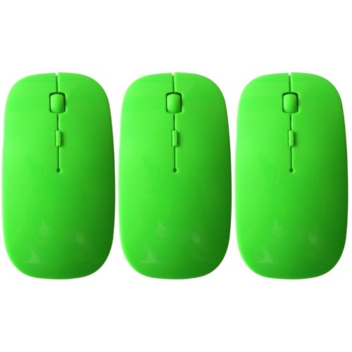 3pcs Ultra Thin Slim Mini 2.4GHz 1200 DPI USB Wireless Optical Mouse Mice - Picture 6 of 12