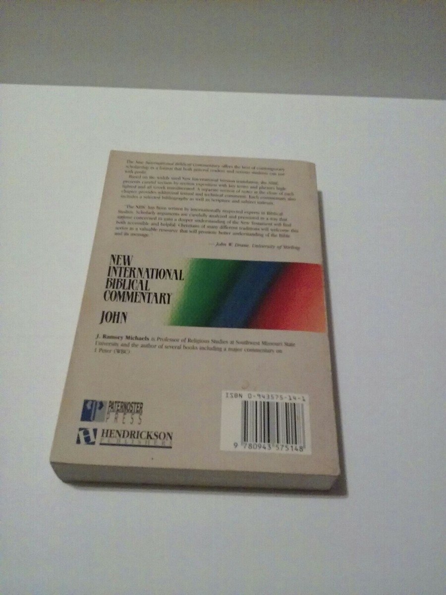 Book Religious New International Biblical Commentary JOHN J