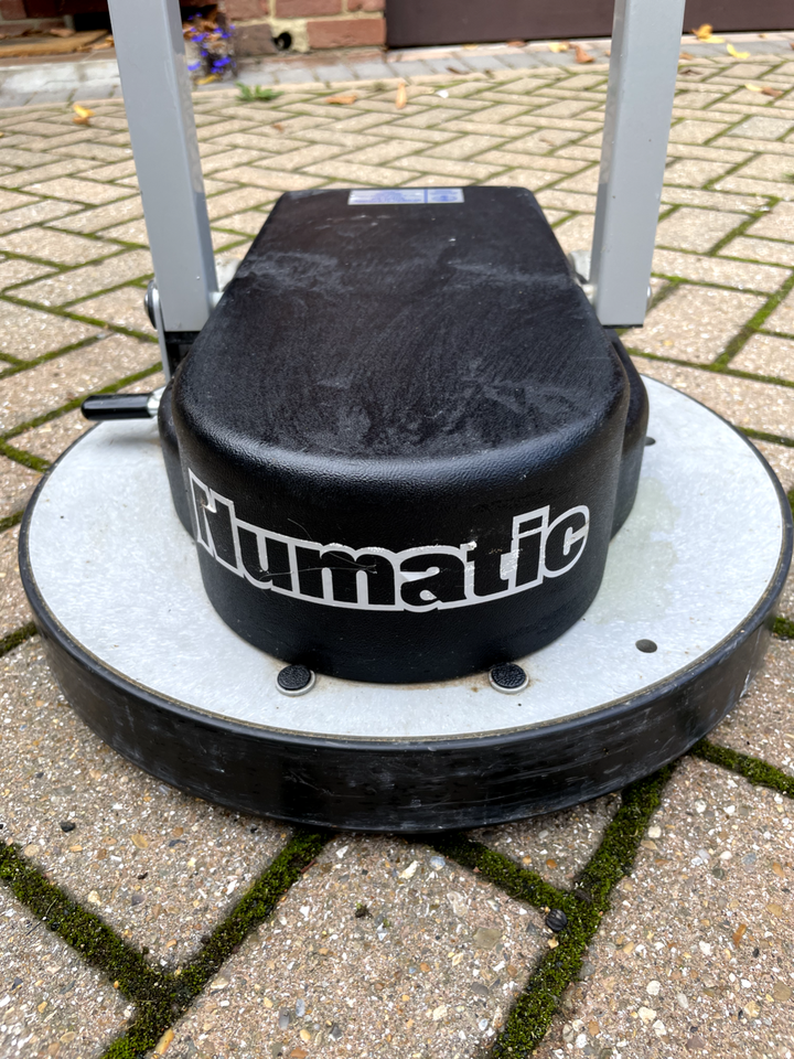 Numatic floor polisher machine with pads and polish eBay