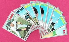 1970 Topps Baseball Cards, complete your set, VG to EX to EXMT