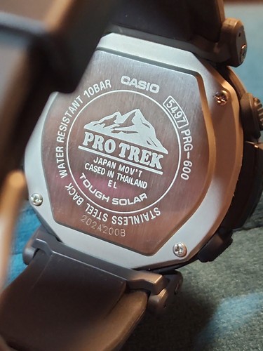 Reloj para hombre Casio PRO TREK PRG600-1 Safari triple sensor versión 3 STN LCD 100 m envío directo - Imagen 10 de 21