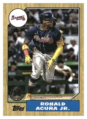 2022 Topps BASEBALL Ronald Acuña Jr. #T87-64 | eBay