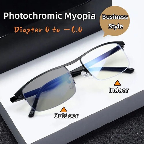 Fernbrille Myopie kurzsichtig photochromatisch Top Qualität 0 -1.0 -2.0 -6.0` - Bild 15 von 36
