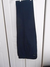 CHAPS--NAVY COTTON TWILL PANTS--36/30