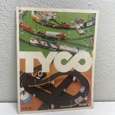 1975-1976 TYCO HO TRAINS AND SLOT CARS DEALER CATALOG 31 PAGES
