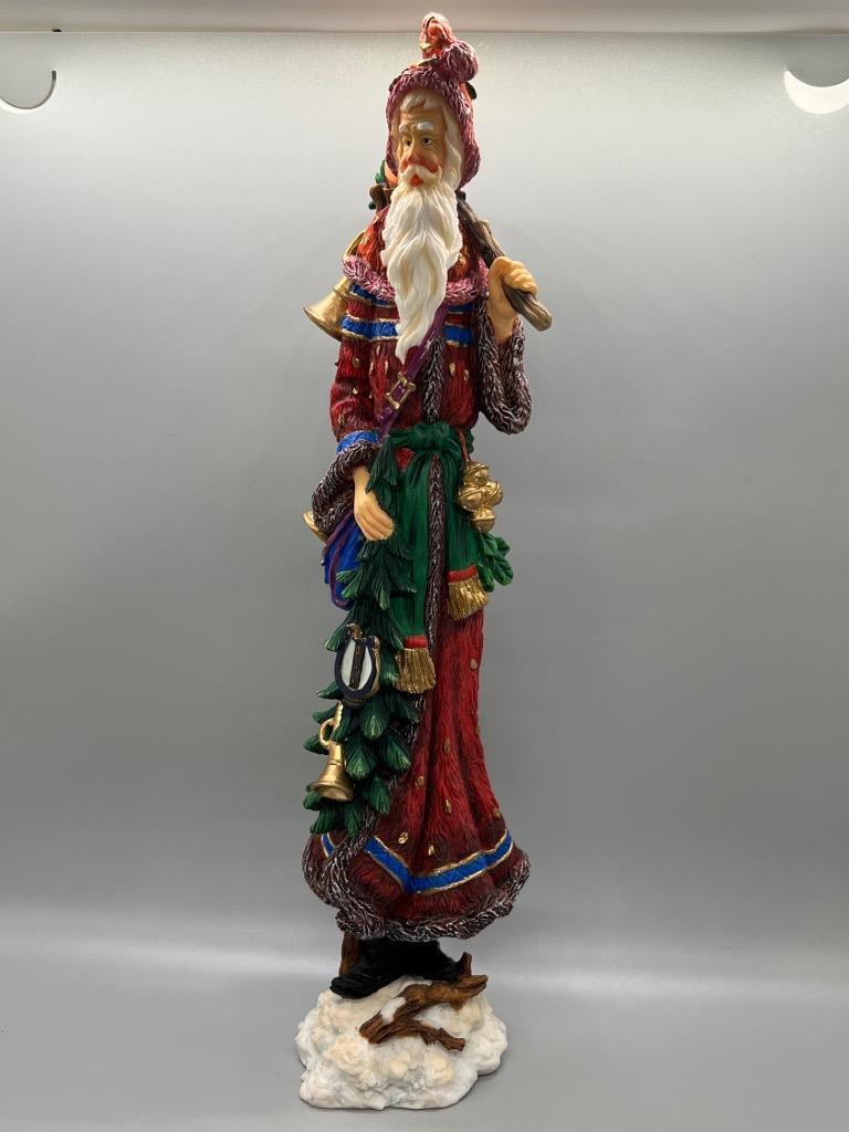 Lenox Minstrel Santa Figurine Pencil Santa Collection with