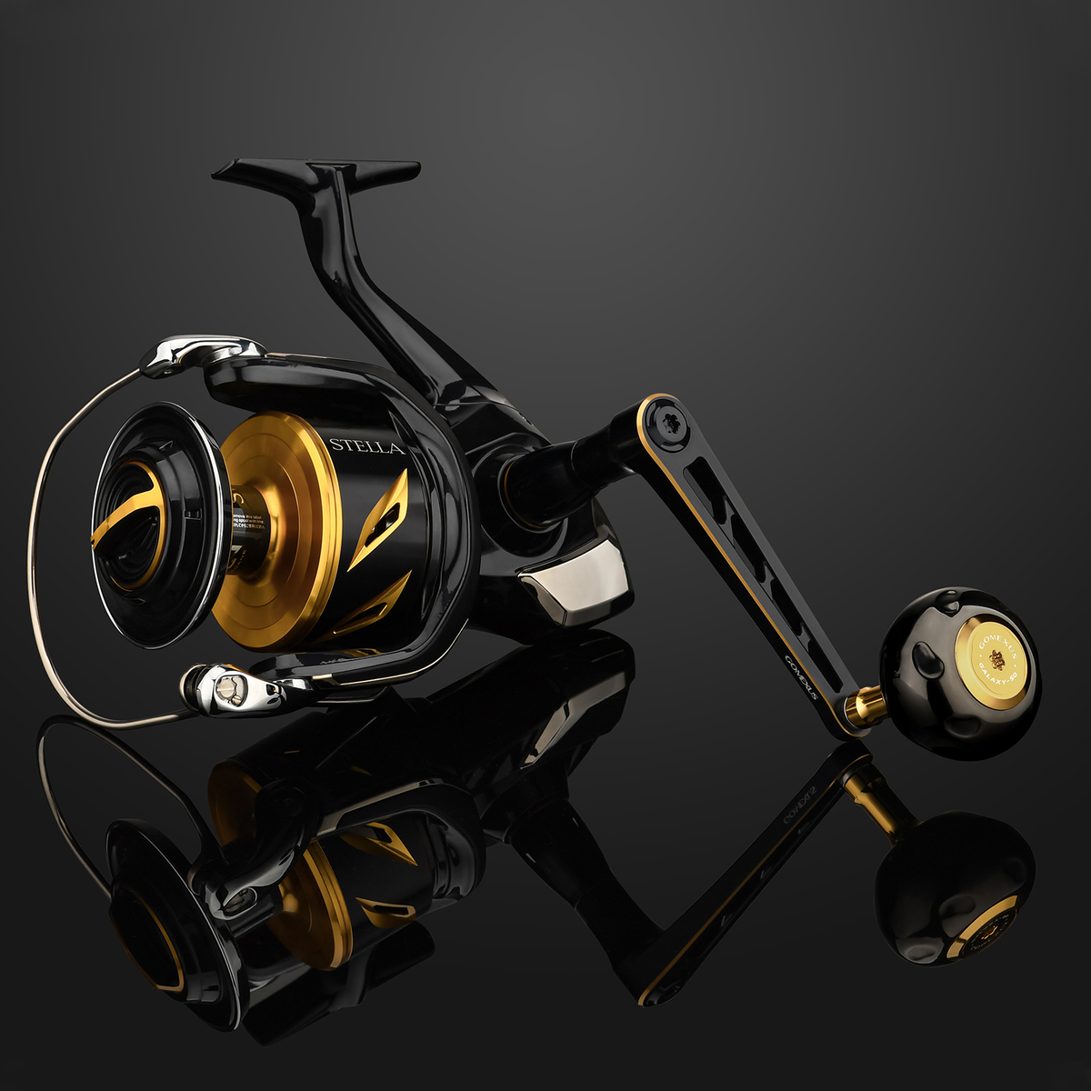 GOMEXUS 100mm Power Handle for Daiwa Saltiga Certate SW 8000