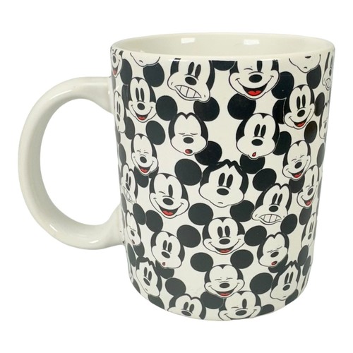Disney Mickey Mouse Mug Cup Playful Faces 14 Oz Ceramic Coffee Tea - Picture 3 of 8