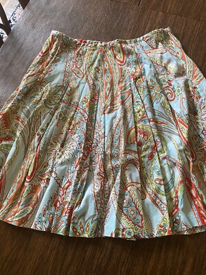 (取寄) トミーバハマ レディース テラゾ タイル ハイ-ウエスト スカート ボトム  Bahama women Terrazzo Tile Hi-Waist Skirt Bottom Mountain Bluebell Womens Skirts Tommy Bahama Skirts Women's Tommy Bahama Skirt 10