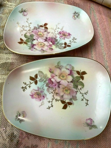 Schumann Arzberg 6.25x 8.5" Wild Rose Bavaria German porcelain 1 dish - Picture 6 of 6