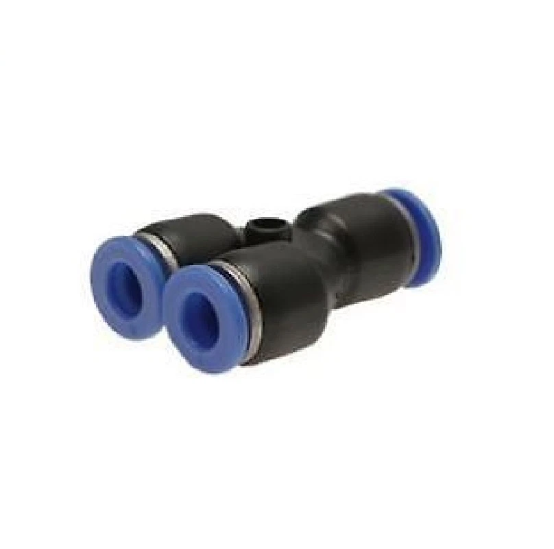 PROFIT FITTING Nylon Pneumatic Y fitting hose tube inline push fit connector air line airline