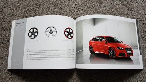 AUDI RS3 SPORTBACK SALES BROCHURE 2012 - Picture 2 of 3