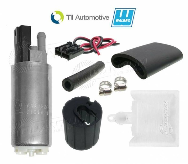 Original Tia Walbro 350LPH Intank Kraftstoffpumpe+Einbau Set Silvia 200SX 240SX-image