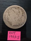1903 S MORGAN SILVER DOLLAR  in VERY NICE  FINE to VF condition. RARE DATE!