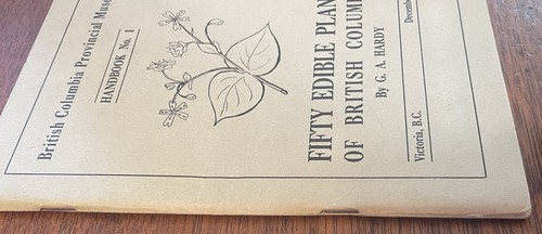 Fünfzig essbare Pflanzen British Columbia von G A Hardy 1942 Erstausgabe Vintage - Bild 3 von 11