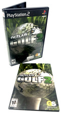 Sony PlayStation 2 PS2 Outlaw Golf 2 EMPTY Case w/ Manual