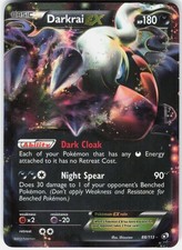 Pokemon Darkrai EX 88/113 Holo Ultra Rare Legendary Treasures Pokemon LP on eBay