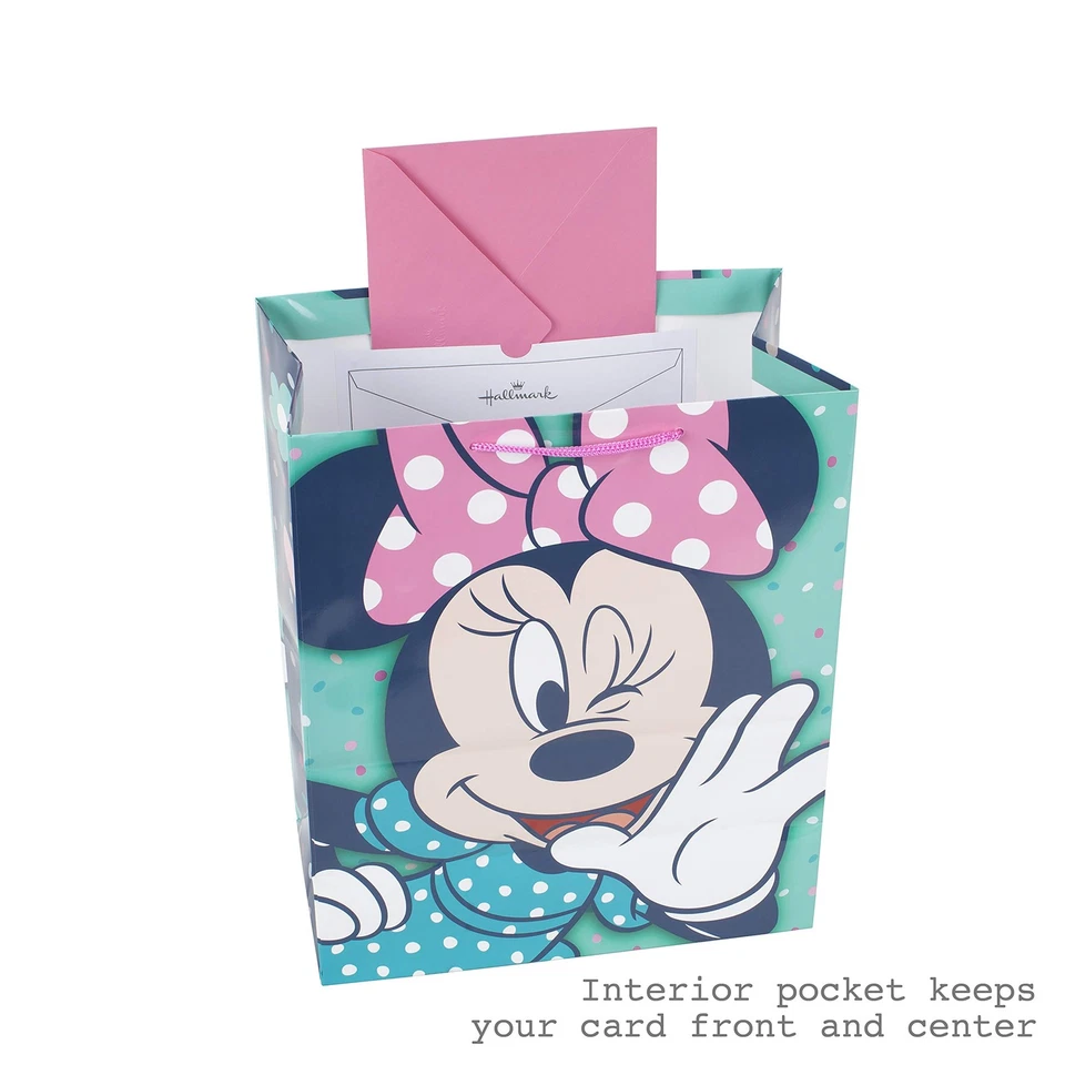 Hallmark 13" Grande Disney Bolsa de Regalo Paquete (Paquete de 3: Minnie Mouse, Princesas Foto 4 de 4