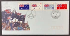 1991 Australia Day FDC First Day Cover Canberra National Pictorial Postmarks