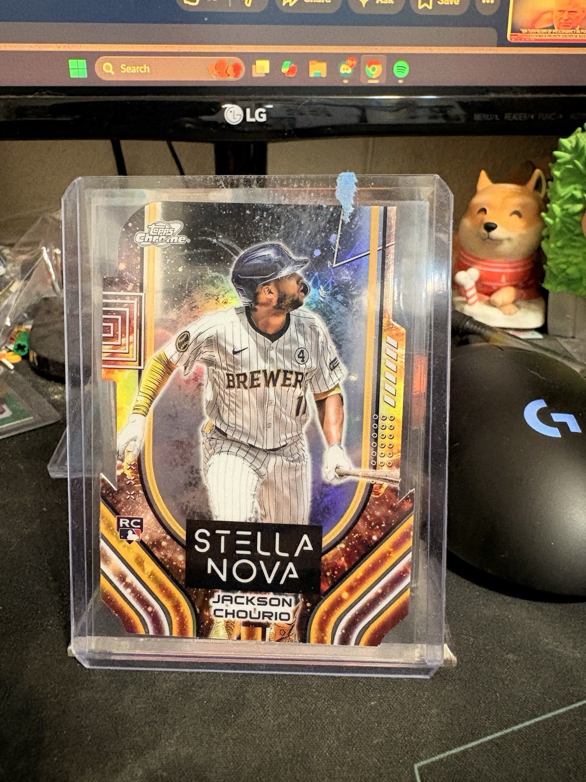 2024 Topps Cosmic Chrome - Stellanova Jackson Chourio #SN-11 (RC)
