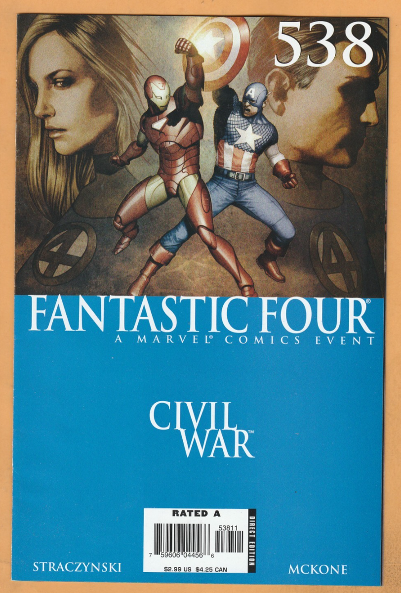 Fantastic Four #538 - (1998) - Civil War - NM | eBay
