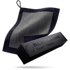 Blackline Clay Towel - Auto Detailing Clay Towel - Decontaminate Paint And Glass Blackline Clay Towel - Auto Detailing Clay Towel - Decontaminate Paint And Glass