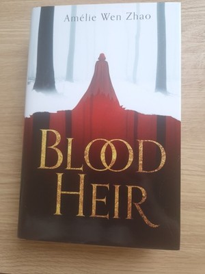 Signed Illumicrate Blood Heir Amelie Wen Zhao Hardback 2019