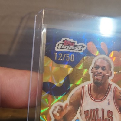 DENNIS RODMAN FINEST 289枚 GOLD REFRACTOR 2025-26 Topps Finest - Muse Dennis Rodman #M-18 Gold Refractor /50