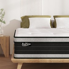 25/30/34cm Luxury Pocket Sprung Memory Foam Mattress  Double King Size In A Box