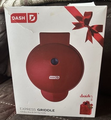 Dash 8  Express Griddle With Bow And Go