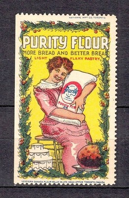 425934/ Reklamemarke   Purity Flour   ungebraucht