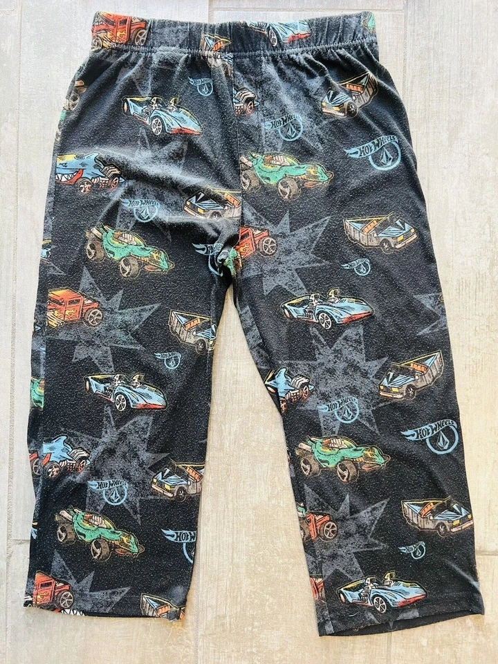 VOLCOM x HOT WHEELS Boys Lightweight 2 Piece pjs Pajama Set Sleep Lounge 7 - Image 2 of 4