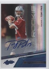 2010 Absolute Memorabilia Spectrum Platinum Signatures 13/25 Tony Pike Auto 0a1