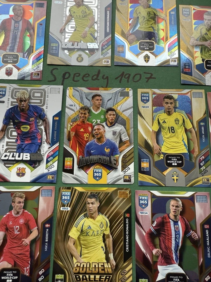 Panini FIFA 365 Adrenalyn 2026 Golden Ballers Scandinavian Stars Club 99 Yamal - Bild 1 von 1