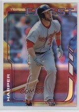 2014 Topps Finest Refractor Bryce Harper #48 b5f